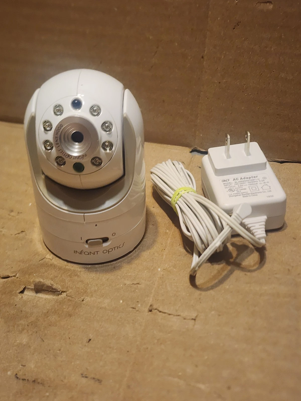INFANT OPTICS DXR-8 ADD-ON OR REPLACEMENT CAMERA NIGHT VISION W/POWER ADAPTER