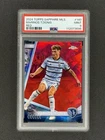 Marinos Tzionis 2024 Topps Sapphire MLS Red Rookie RC /5 #140 PSA 9 POP 1