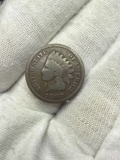 1887 INDIAN HEAD CENT G/VG FREE SHIPPING