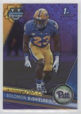 2023 Bowman U Chrome Purple Mini-Diamond Refractor 59/399 Solomon DeShields 12v1