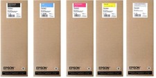 5 Genuine Sealed Epson T6361 T6362 T6364 T6364 T6369 Inkjets 7900 9900 2026-2027