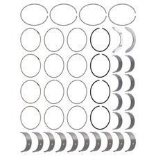 Complete Piston Ring Set For Honda Civic Dx Ex Lx 1.7l 2001-2005 75.00mm