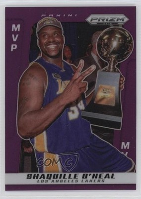 2024-25 Panini Prizm Deca MVP Award Winners Purple /99 Shaquille O'Neal HOF 0z95