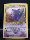 Gengar 5/62 Fossil Unlimited (1999) Vintage WOTC Holo Rare MP