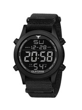 KHS PLATOON Digital Black Steel Natoband Black