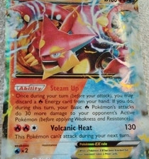 volcanion pokemon card ex Volcanion EX 012/054 Korean Full Art Pokémon Card XY11 RR (2) – Japan  Youkoso