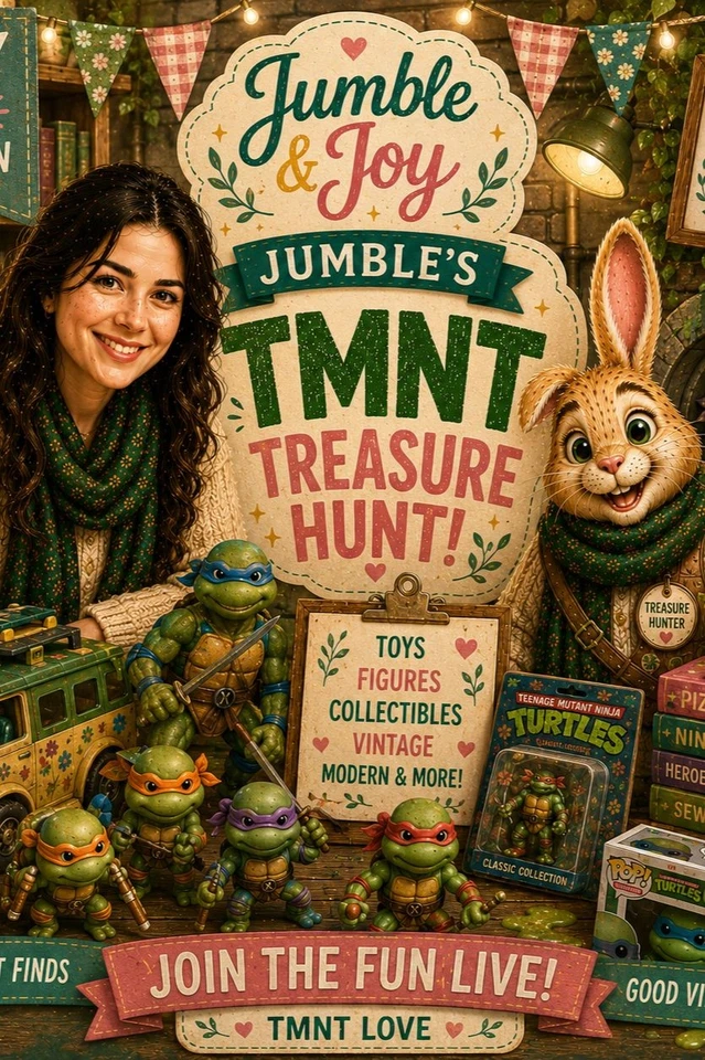 🐇💚 Jumble & Joy Presents... 🐢 TMNT Treasure Hunt! 🍕