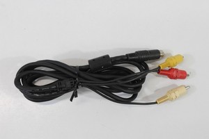 Cavo AV Per Sega Saturn 6ft Nero Compatibile Console