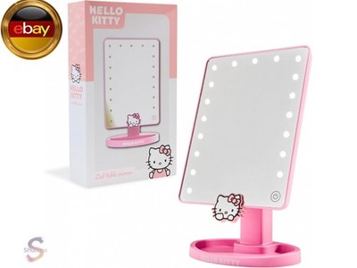 Hello Kitty LED Spiegel mit Trinket Tray, Schlafzimmer, Reisen - Geschenk für
