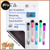 Whiteboard Folie Magnetisch Selbstklebend 30X20Cm Mit 5 Markern Und Schwamm