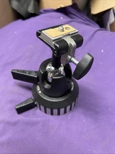 Bogen Manfrotto 3026 Tripod Head with Quick Release Plate Made In Italy