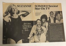 1970s Suzanne Somers Sexiest Star On Tv Vintage Magazine Article Two Page ART5