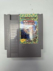 Nes Cobra Command CIB Game Box Manual W/ Protector 