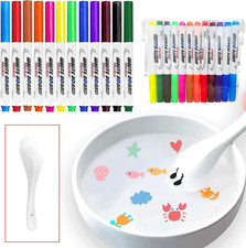 12Pcs Magical Drawing Pen, Water Art Pens with Spoon Magical Water Painting