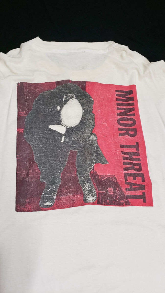 VINTAGE Minor Threat 1990s long sleeve shirt Fugazi XL RARE VINTAGE Minor Threat 1990s long sleeve shirt Fugazi XL RARE
