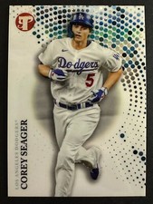 Corey Seager 2022 Topps Pristine Baseball Card Los Angeles Dodgers #150