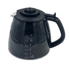 Medelco 12 Cup Cafe Brew Universal Replacement Coffee Carafe Black Very Good