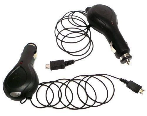 1A Retractable Micro USB Car Charger for Samsung Galaxy S6 Edge S5 S4 S3 Note 2 - Image 4 of 4