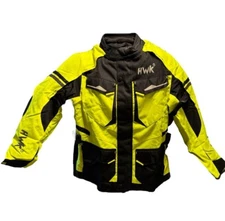 HWK Adventure/Touring Motorcycle Jacket Men, Medium, Waterproof, Heavy-Duty