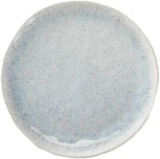 Tableau Margo Mist Salad Plates - Set of 4 Stoneware Dinnerware Set, 8"