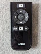Roku RC1002 Black Handheld Wireless Media Player Remote Control For Roku HD-XR