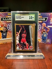 1992-93 FLEER Michael Jordan League Leader - SGC 10 Pristine Gold - POP of 1!!