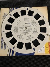 Rare Sawyer's Single view-master Reel 532 Old Panama Ft. San Lorenzo Panama 1946