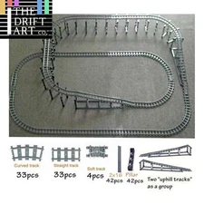 City Rail Flexible Tracks for LEGO Kit Train Building Blocks Sets DIY - 20 Sets!