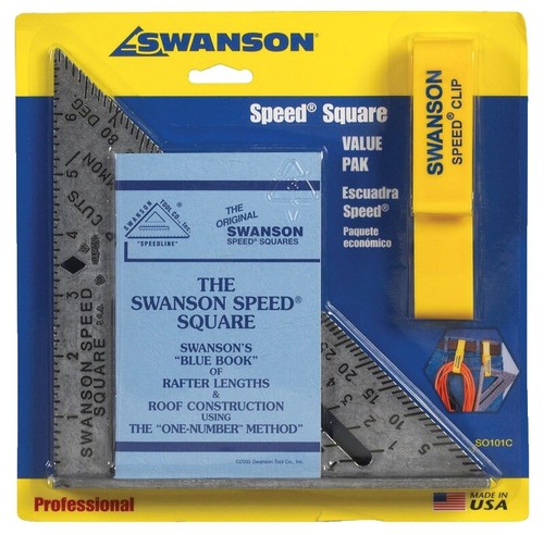 Swanson 7 & 12 Speed Square - Twin Pack & Book | My Website
