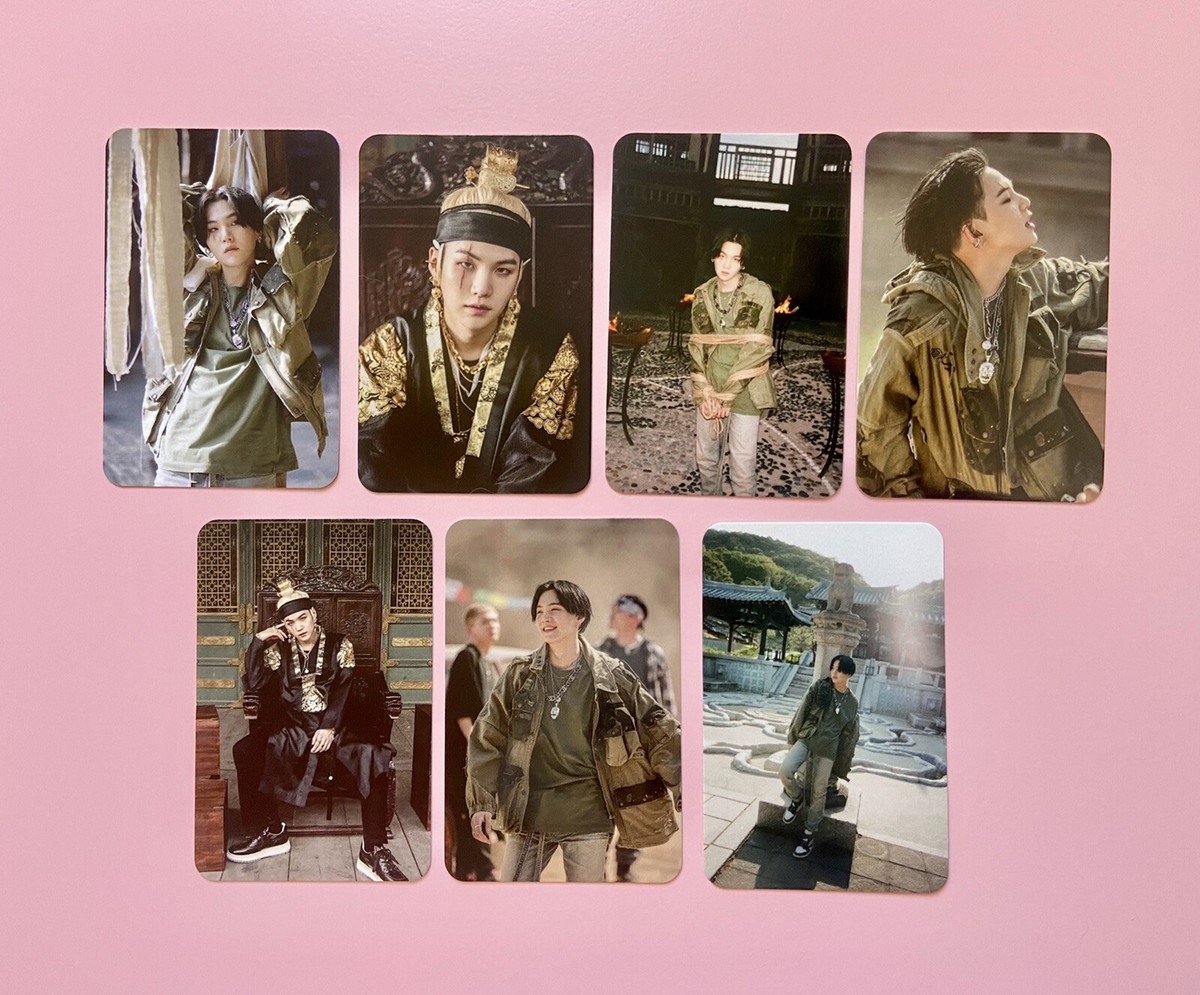 Agust D Daechwita premium photocards set. Yoongi / SUGA BTS