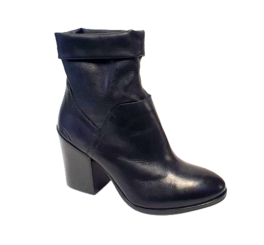 Cafe Noir Bottines Noir Talon Ankle BOOTS Black Size UK EU 37 - Main Image