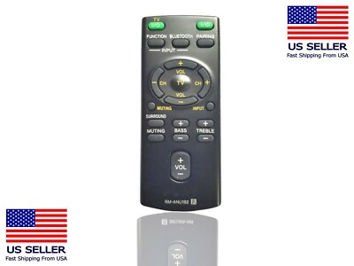 VINABTY Telecomando sostitutivo RM-ANU192 per Sony Sound