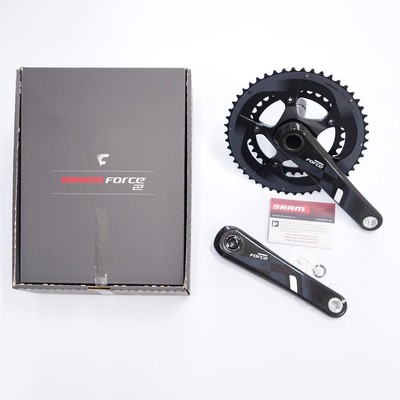 NEW SRAM Force22 Yaw GXP Carbon Road Bike Crankset 172.5mm 50//34T 11 Spd w//o BB