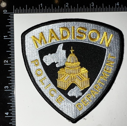 VINTAGE OBSOLETE Madison Wisconsin WI Police Patch