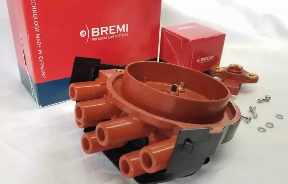 PARA BMW E30E32E34 Kit de Ignição Distribuidor Tampa Rotor Velas de Ignição Bremi OEM NGK - Imagem 2 de 4