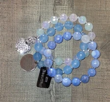 Queen Bee'd Designs Ágata Bracelet whit charms 