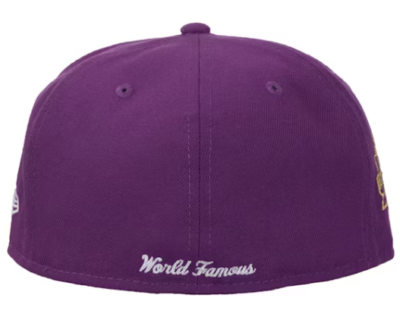 Supreme Championship Box Logo New Era® 59Fifty Purple Hat Cap 7 5