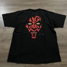 Vintage 1998 Lee Sport Star Wars Episode 1 Darth Maul T-shirt Rare Size XL