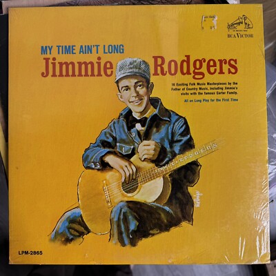 JIMMIE RODGERS My Time Ain't Long VINYL LP ALBUM 1964 SEALED
