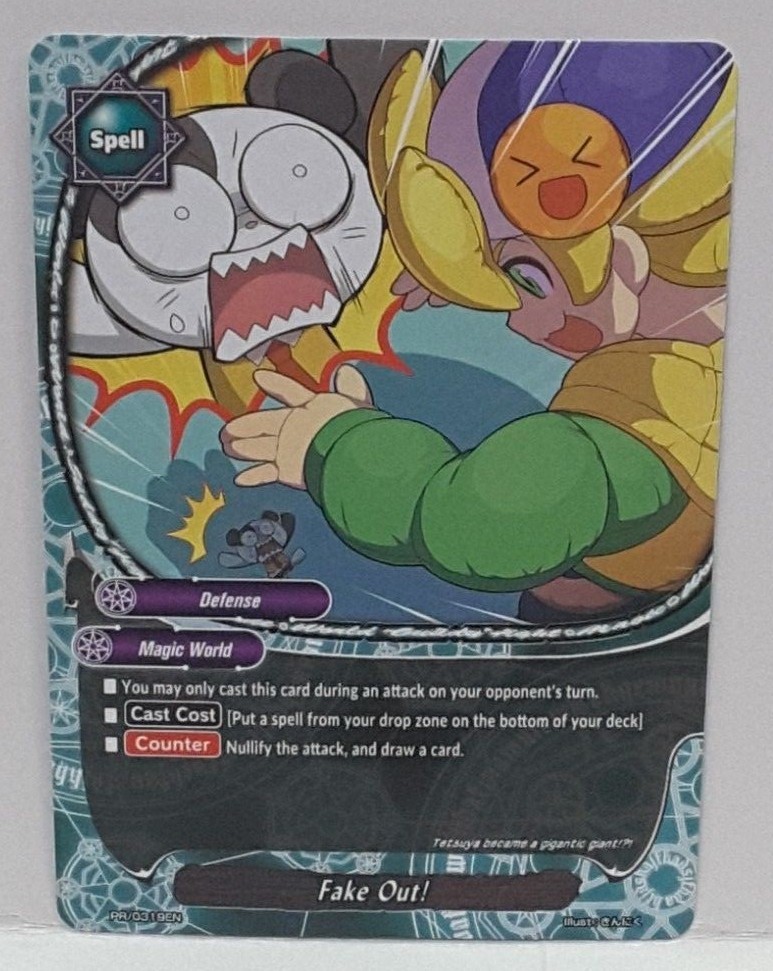 ブシロードその他 Buddyfight promo card PR Bushiroad Future Card Buddyfight Fake Out! PR/0319EN PROMO CARD