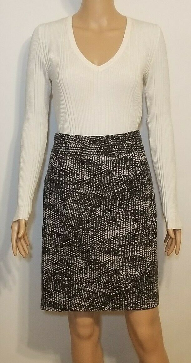 Grace Elements Black and White Pattern Back Spilt… - image 1