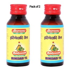 Baidyanath Irimedadi Tel 50ml (Pack of 2) Ayu...