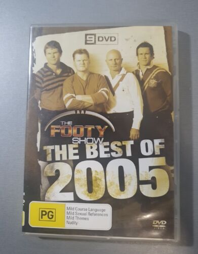 The Footy Show The Best of 2005 DVD Paul Vautin Peter Sterling Fast Free Postage - Picture 1 of 3