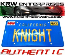1982-92 Pontiac Firebird Knight Rider K2000 Kitt "Caballero" matrícula precisa