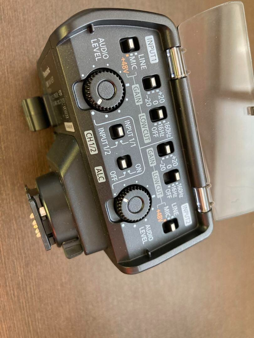 Panasonic DMW-XLR1 XLR Audio Video Microphone Adapter 885170304482 