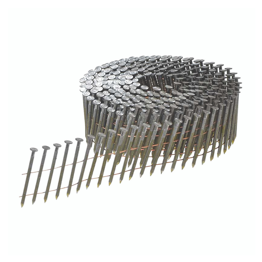 Bostitch Galvanised Ring Shank Coil Nails 2.3 x 55mm Pack of 13200