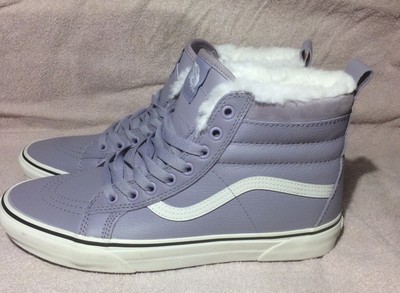 mens vans with fur