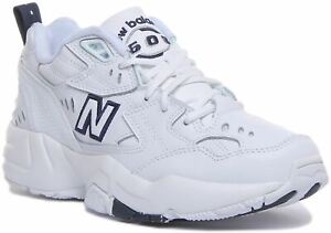 New Balance Mx608Wt Chunky Sole Lace Up Platform Trainer In White ...