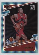 2021-22 Panini Donruss The Rookies Holo Teal Laser Scottie Barnes #4 1o6r