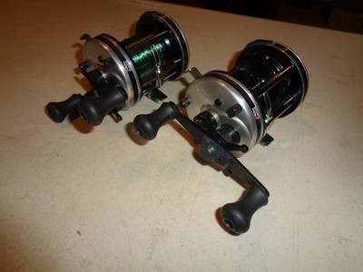 2 VINTAGE ABU GARCIA AMBASSADEUR 6500-C BAITCASTING REELS, right hand,  Sweden | eBay